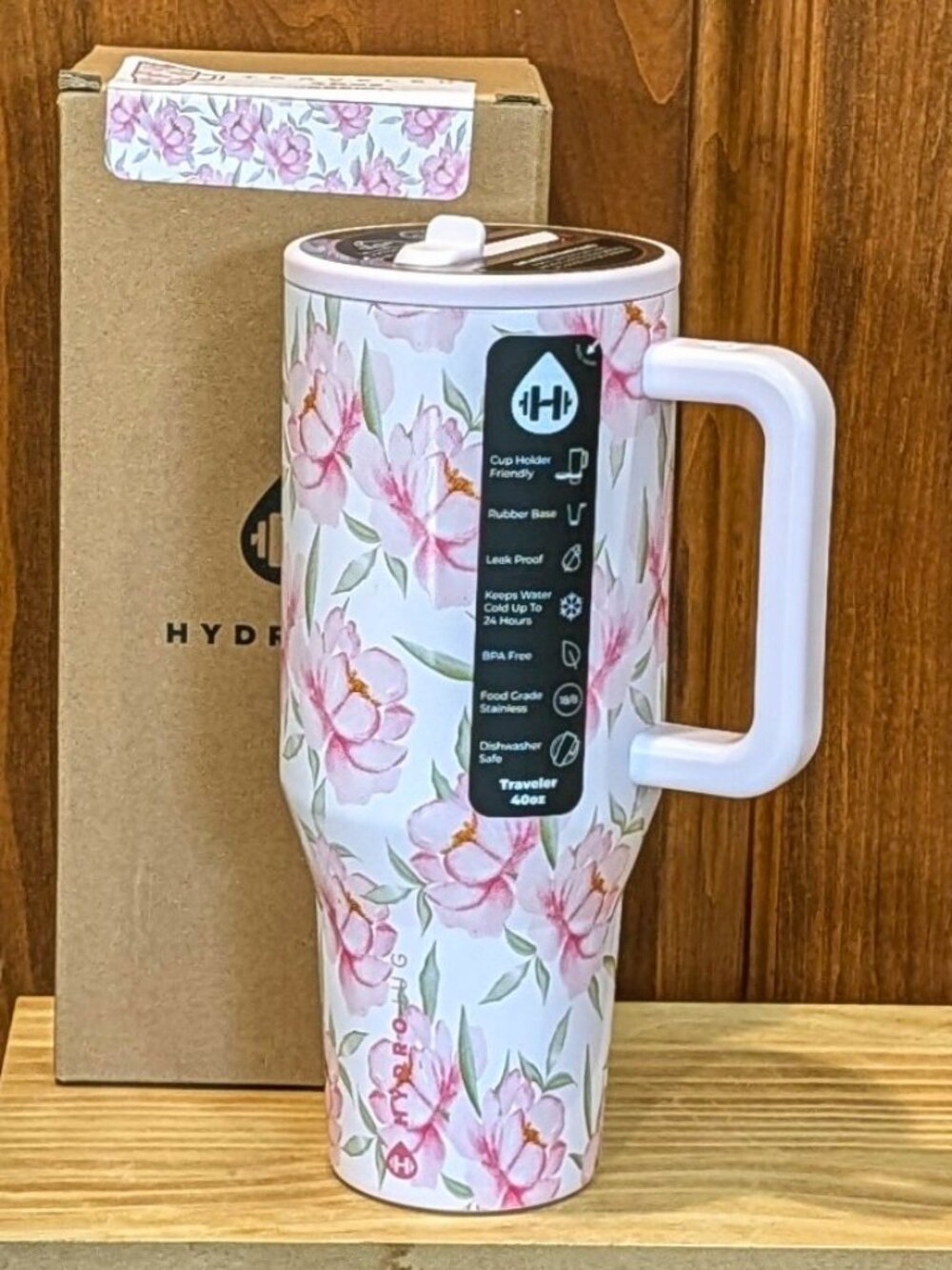 JESSICA Hydrojug 40oz. Tumbler, Limited Edition-NIB